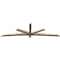 Ekena Millwork Alberta Smooth Timber Gable Bracket, Douglas Fir, 108"W x 31 1/2"H x 3 1/2"D x 3 1/2"F, 7/12 Pitch GBW108X31X0404ALB00SDF - alternate 5